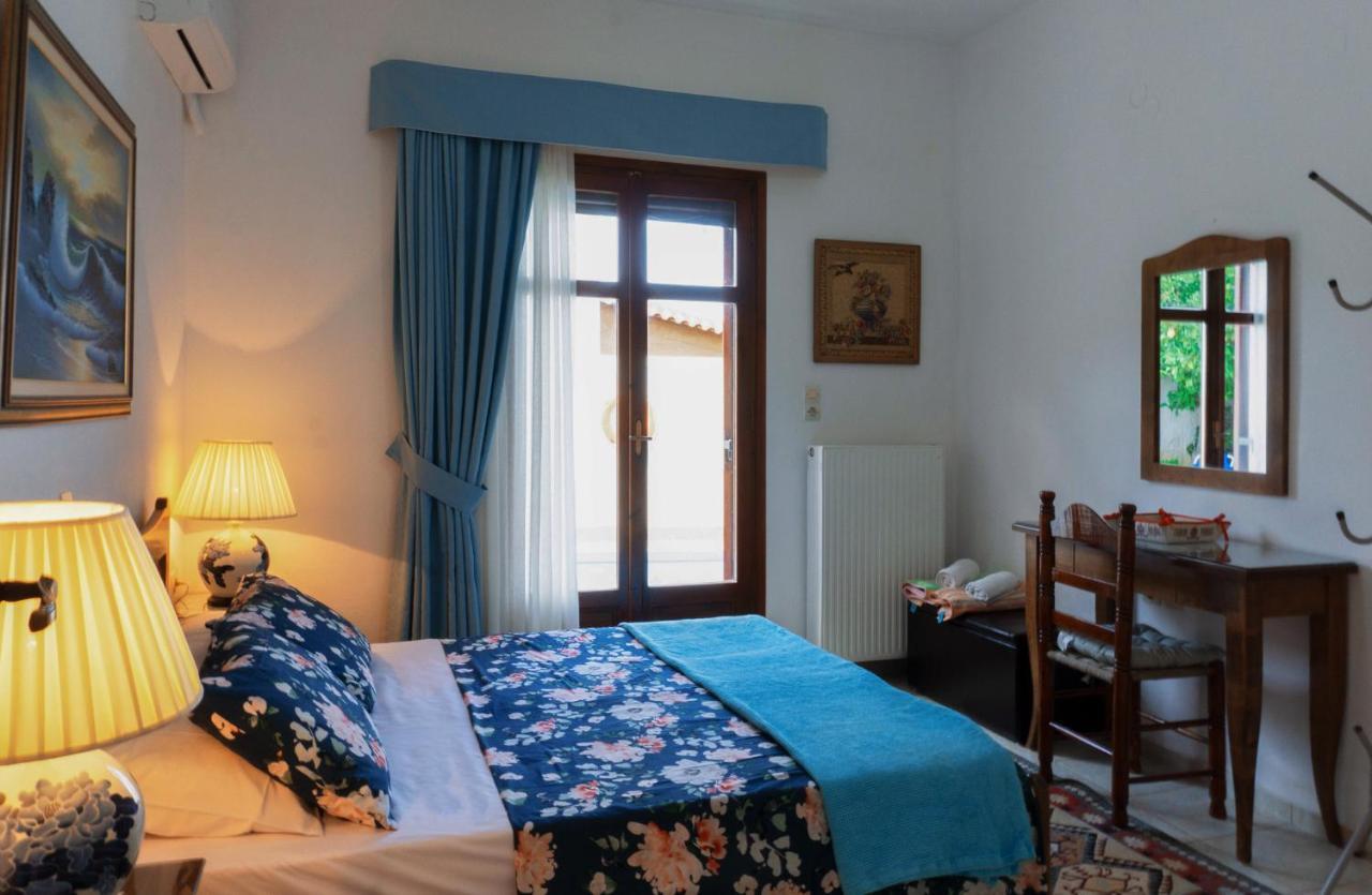 Villa Sunset With Stunning Sea View, Kids Area And Hammocks On Roof Terrace Agia Triada Eksteriør billede